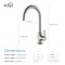 Kibi Lowa Single Handle Bar Sink Faucet KKF2001BN - alternate 10